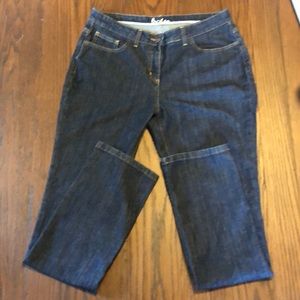 Boden Dark Wash Straight Leg Jeans